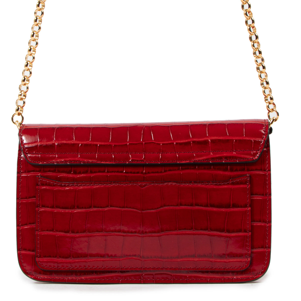 Chloé Dusky Red Mini C Chain Bag