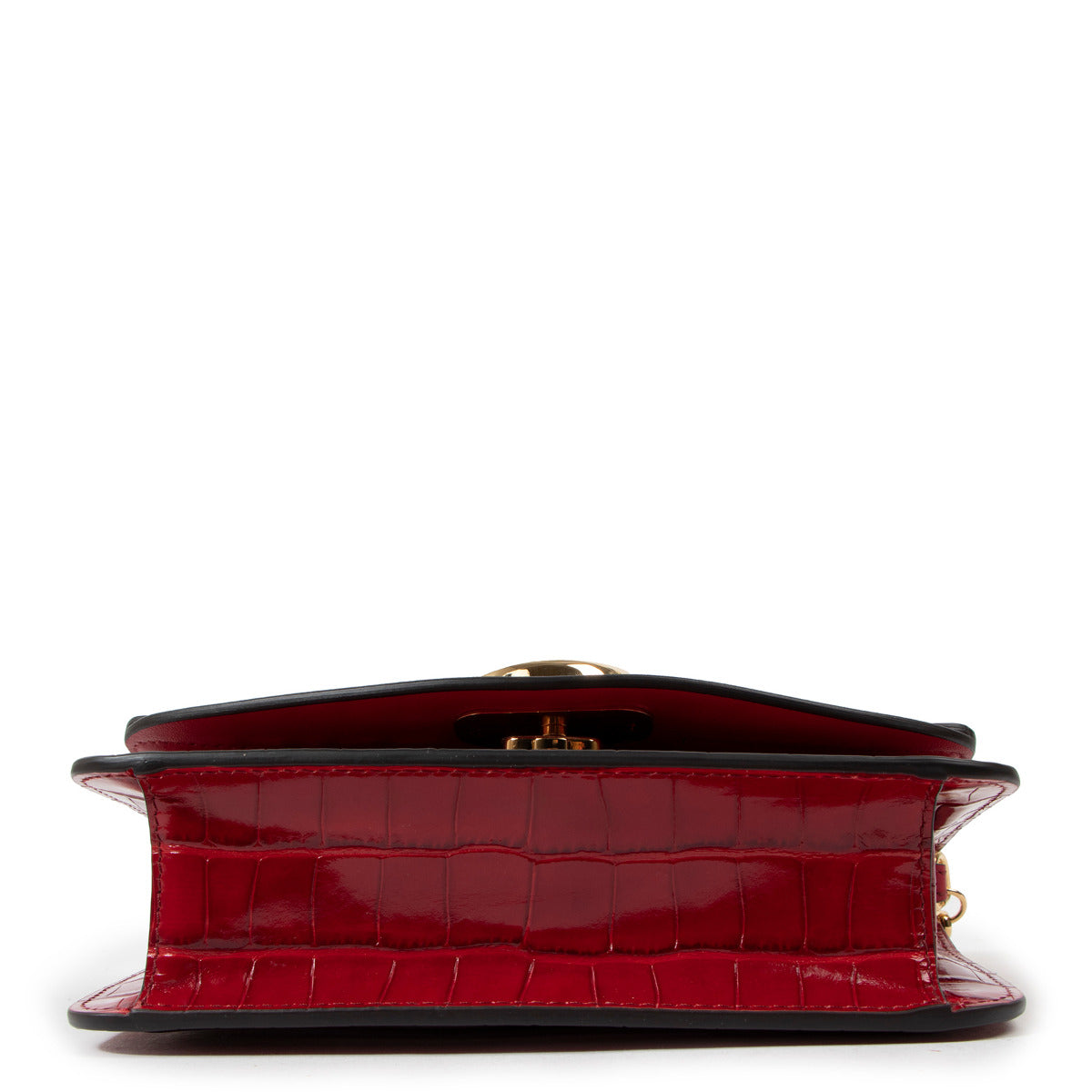 Chloé Dusky Red Mini C Chain Bag