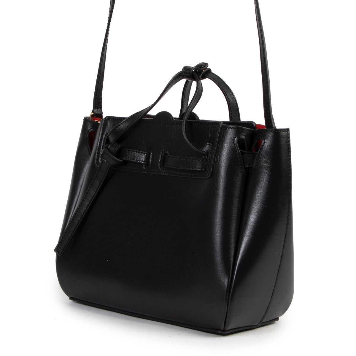 Achetez un authentique sac Loewe Lazo en noir d'occasion au juste prix.