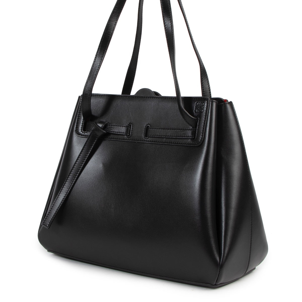 Loewe Black Lazo Large Shopper Bag – Labellov