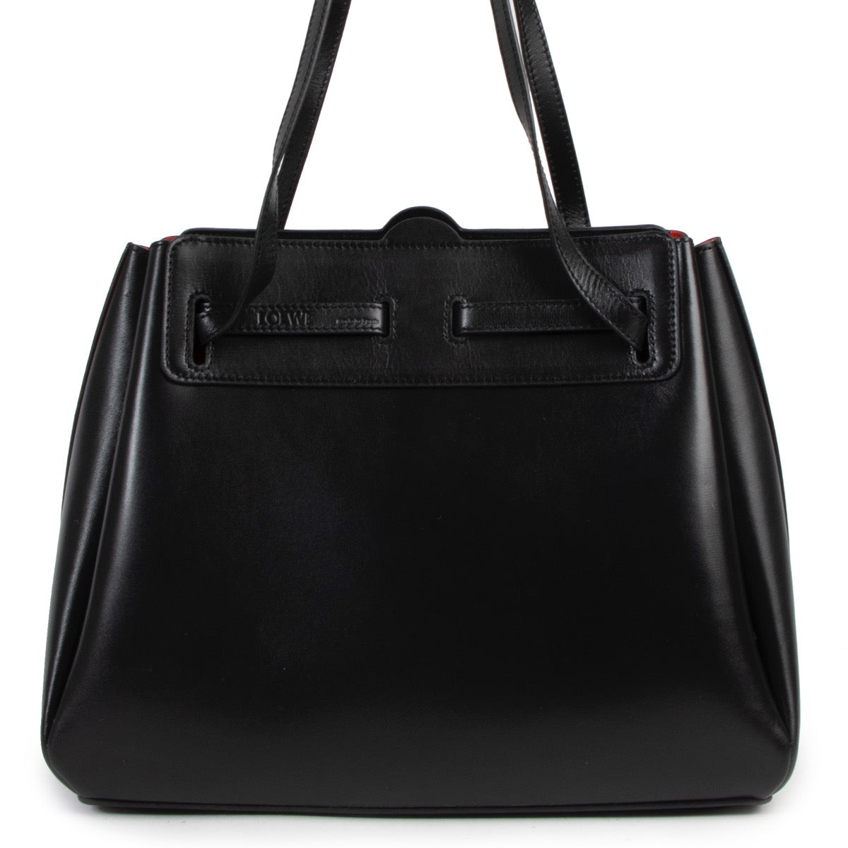 Loewe Black Lazo Large Shopper Bag – Labellov