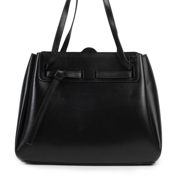 ロエベ ラゾ Loewe Black Lazo Large Shopper Bag – Labellov
