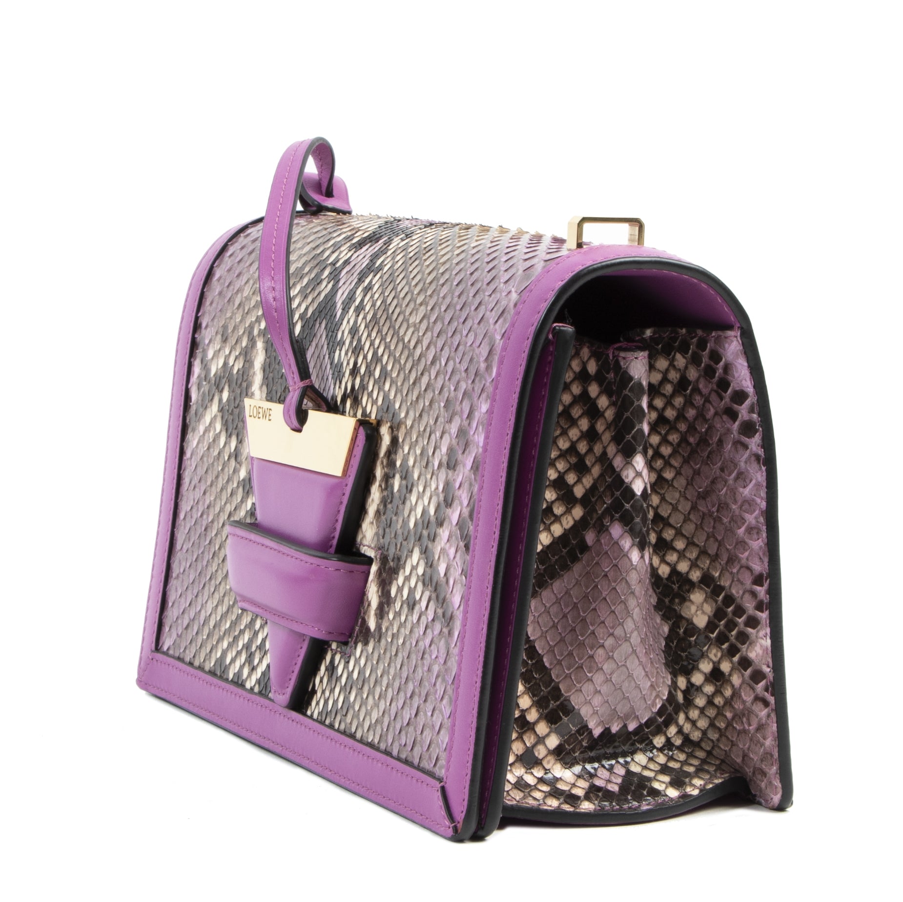 Loewe Python Fuchsia Barcelona Bag