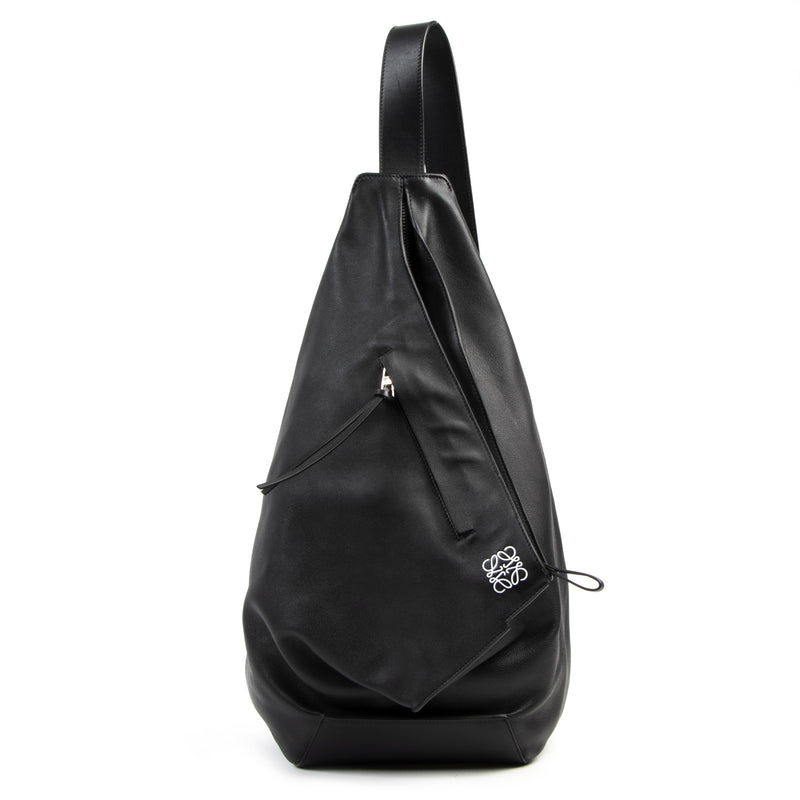 Loewe Black Medium Anton Backpack