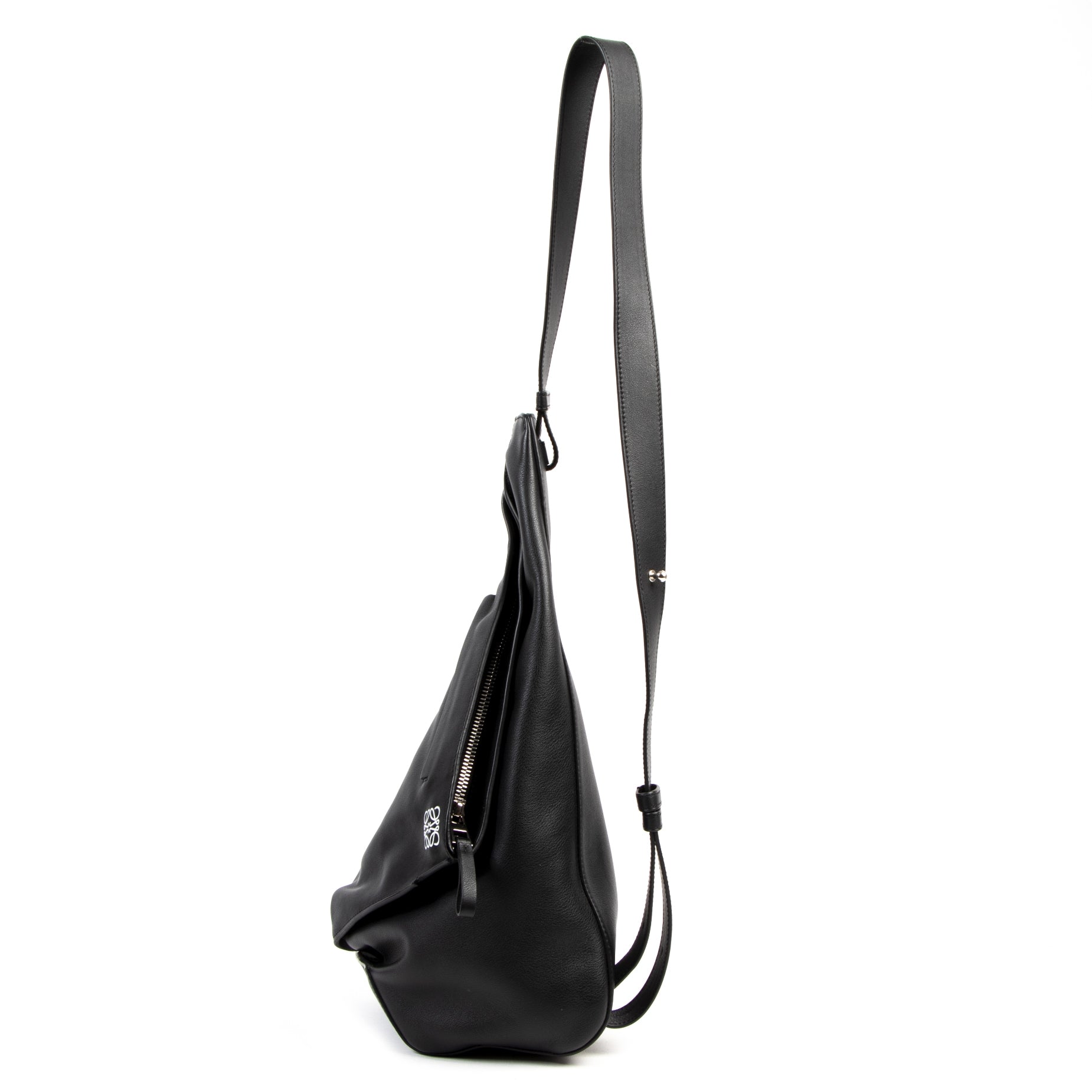 Loewe Black Small Anton Backpack