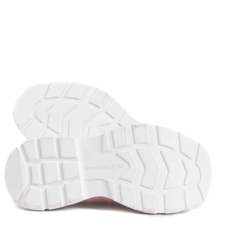 Bottes Alexander McQueen Tread Slick blanches - Taille 40