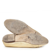 Authentic second-hand vintage Chanel Gold Ballerina Flats - size 40 buy online webshop LabelLOV
