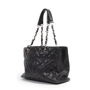 Chanel GST Black Caviar Leather Shopping Tote