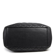 skip the waiting list shop safe online Chanel GST Black Caviar Leather Shopping Tote