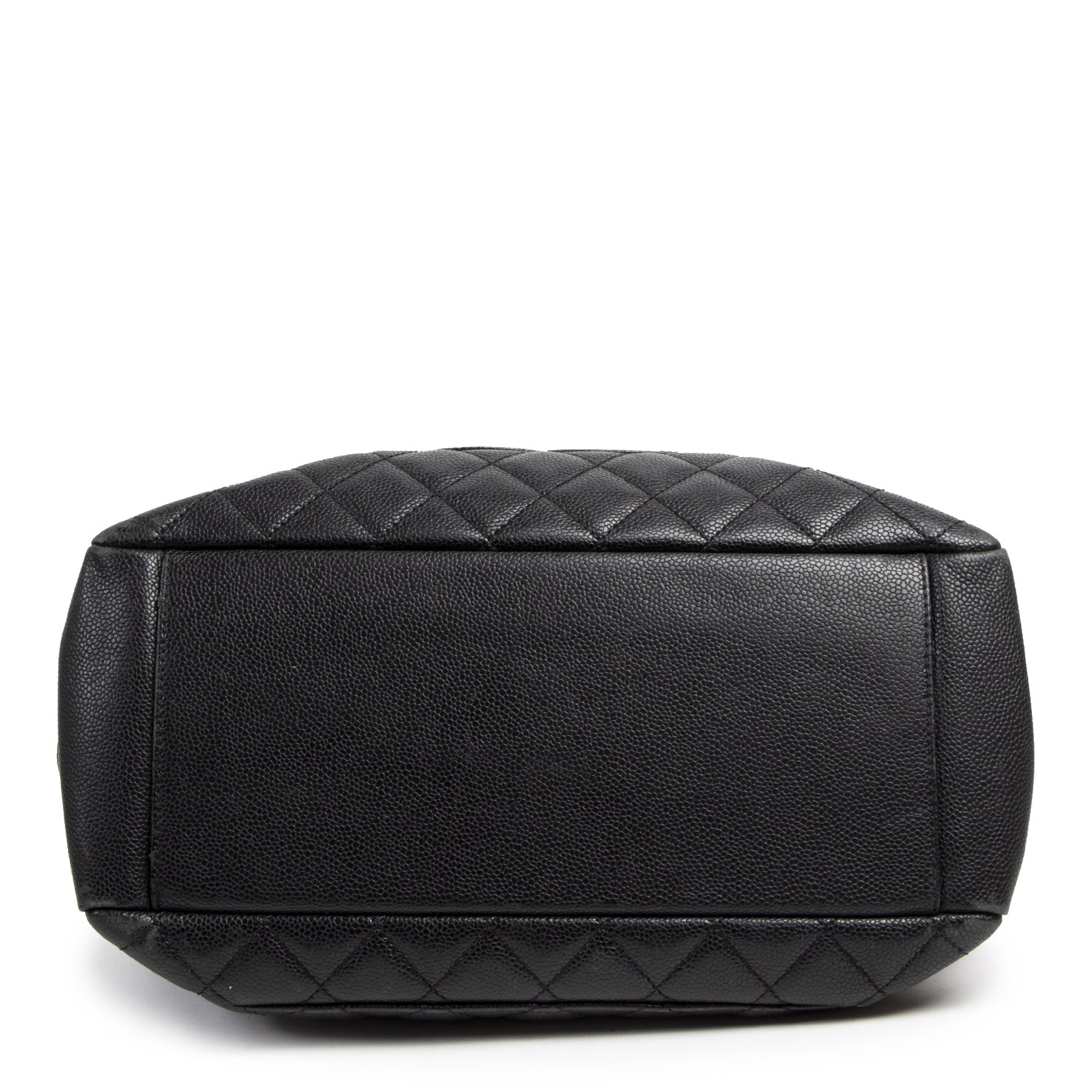 skip the waiting list shop safe online Chanel GST Black Caviar Leather Shopping Tote