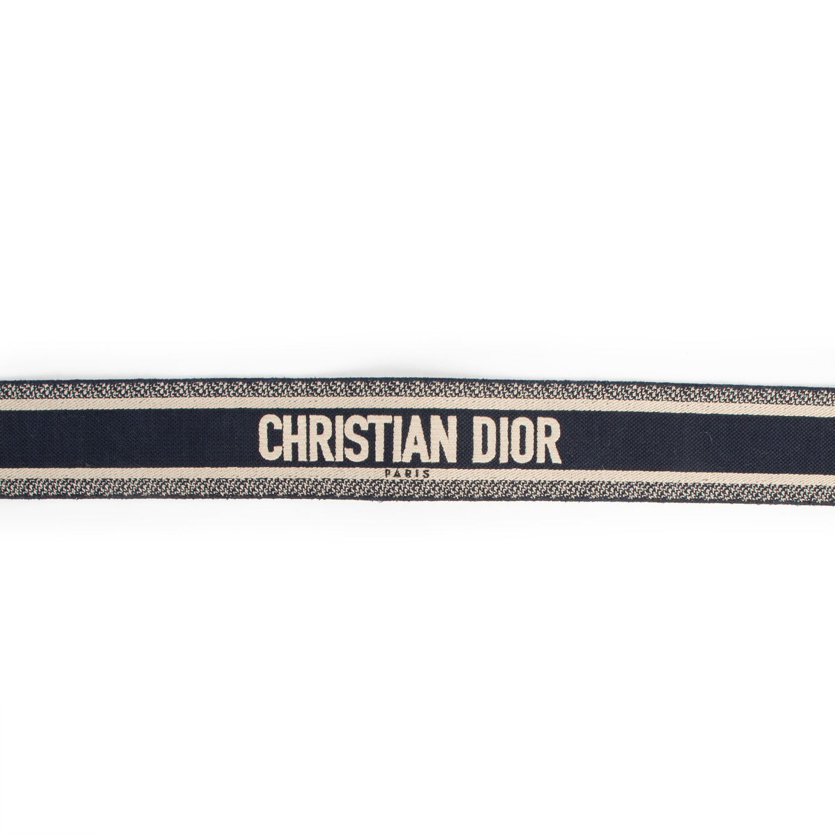 Christian Dior Logo Embroidered Shoulder Strap