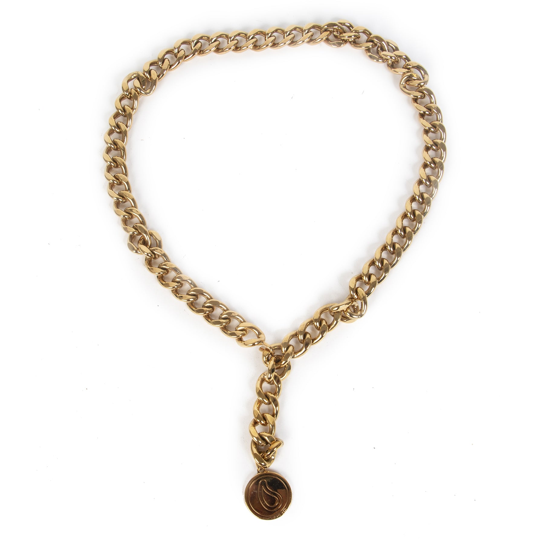 Etro Milano Gold Chain Belt