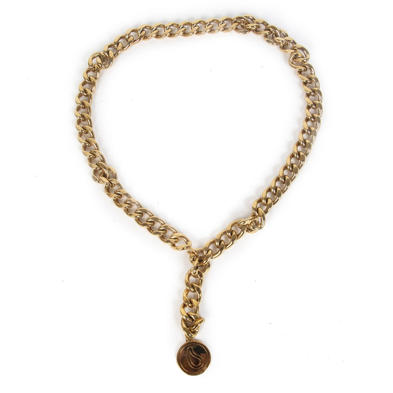 Etro Milano Gold Chain Belt
