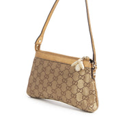 Authentique seconde-main vintage Gucci Guccissima Bumble Bee Bronze Pochette achète en ligne webshop LabelLOV