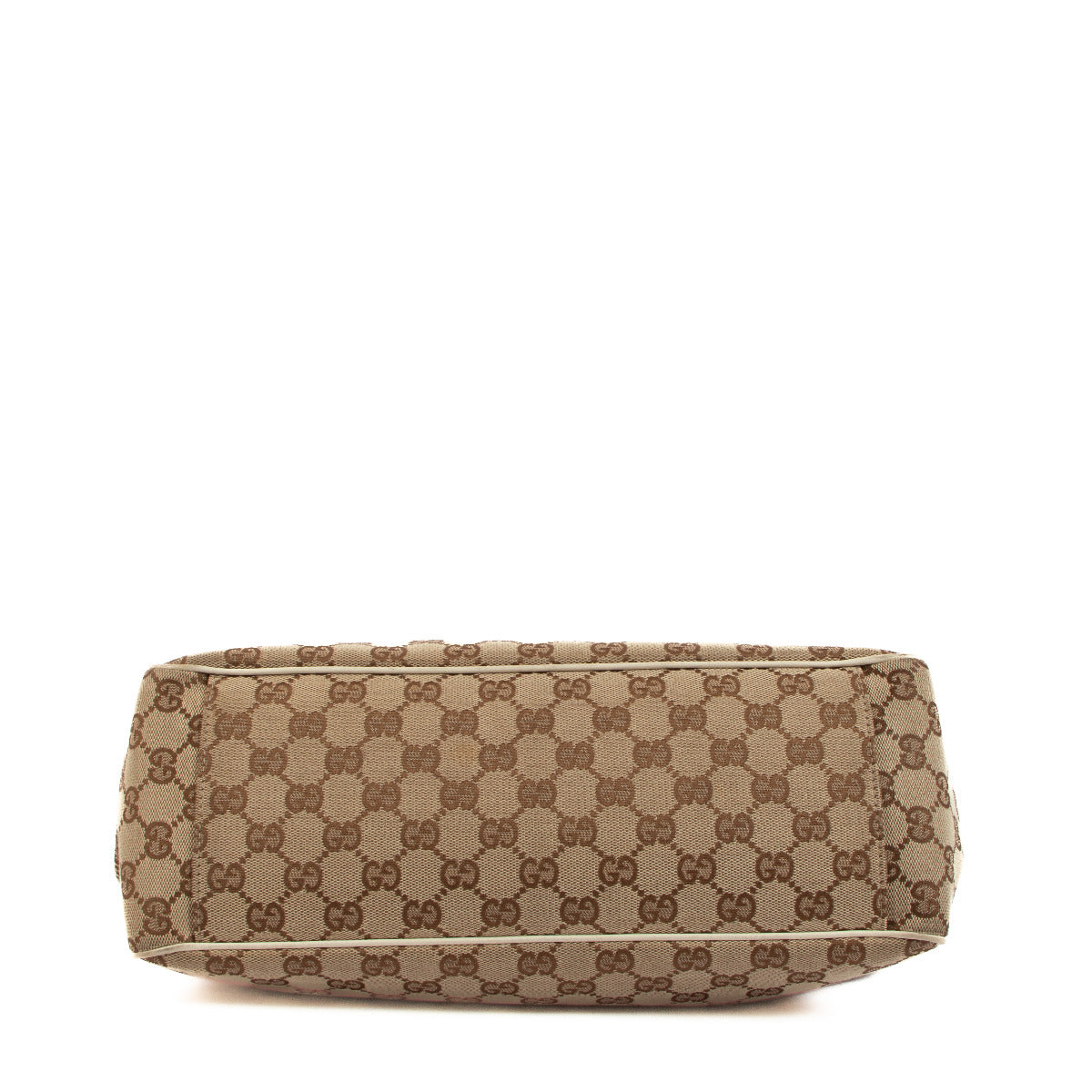 Gucci Monogram Canvas Silk Scarf Positano Tote Bag