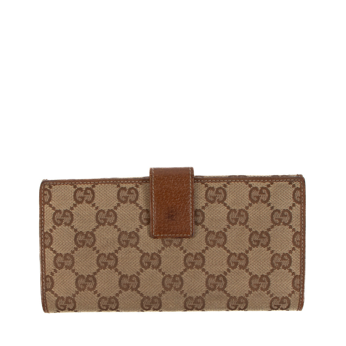 Portefeuille Gucci en toile monogrammée