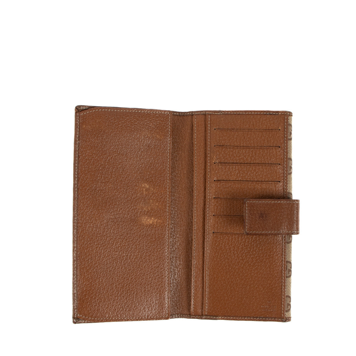 Portefeuille Gucci en toile monogrammée