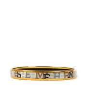 Hermès Capitales Enamel Bangle Bracelet