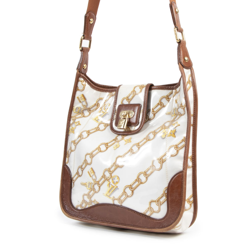 Louis Vuitton White Charms Musette Shoulder Bag