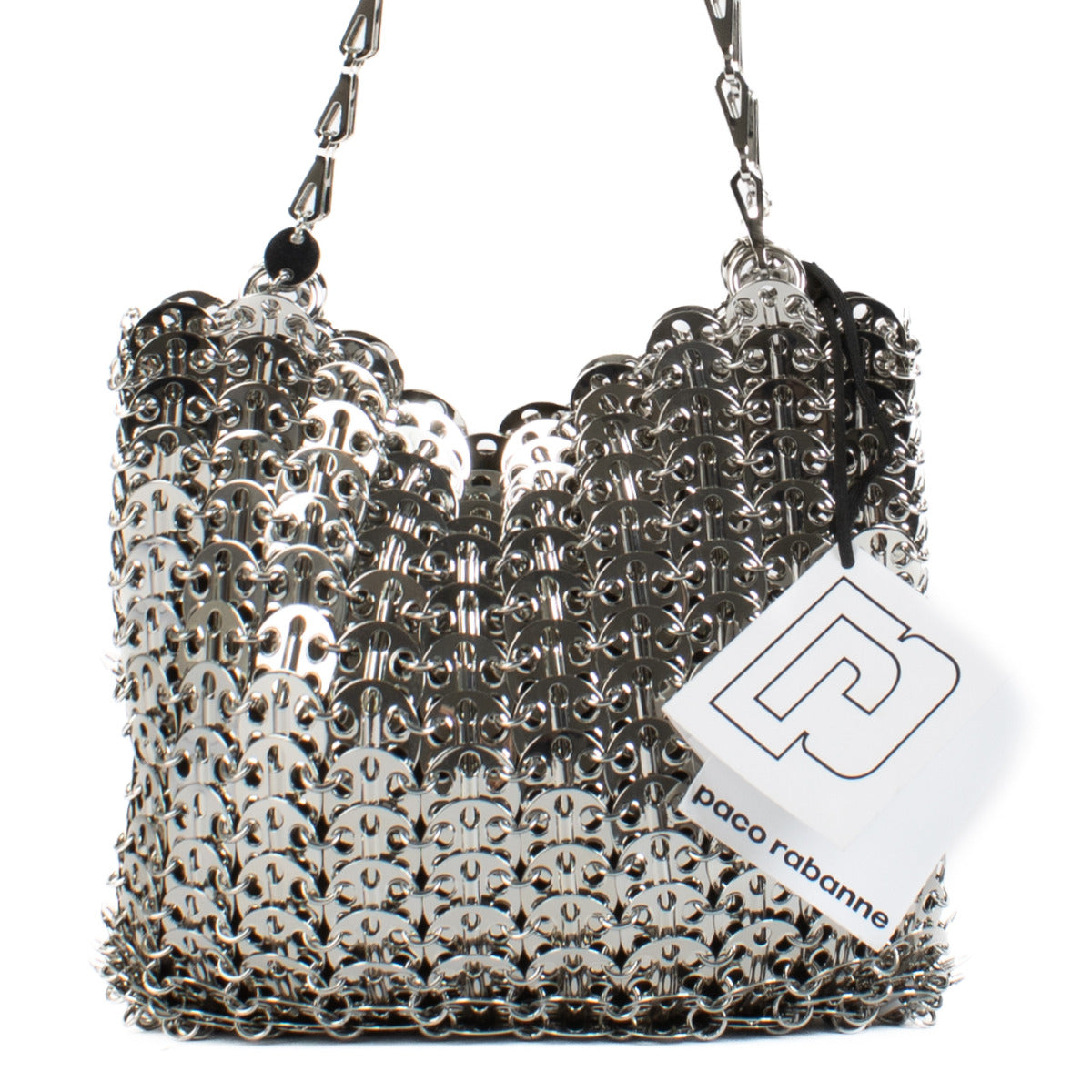 Paco Rabanne Silver Chain Iconic 1969 Bag