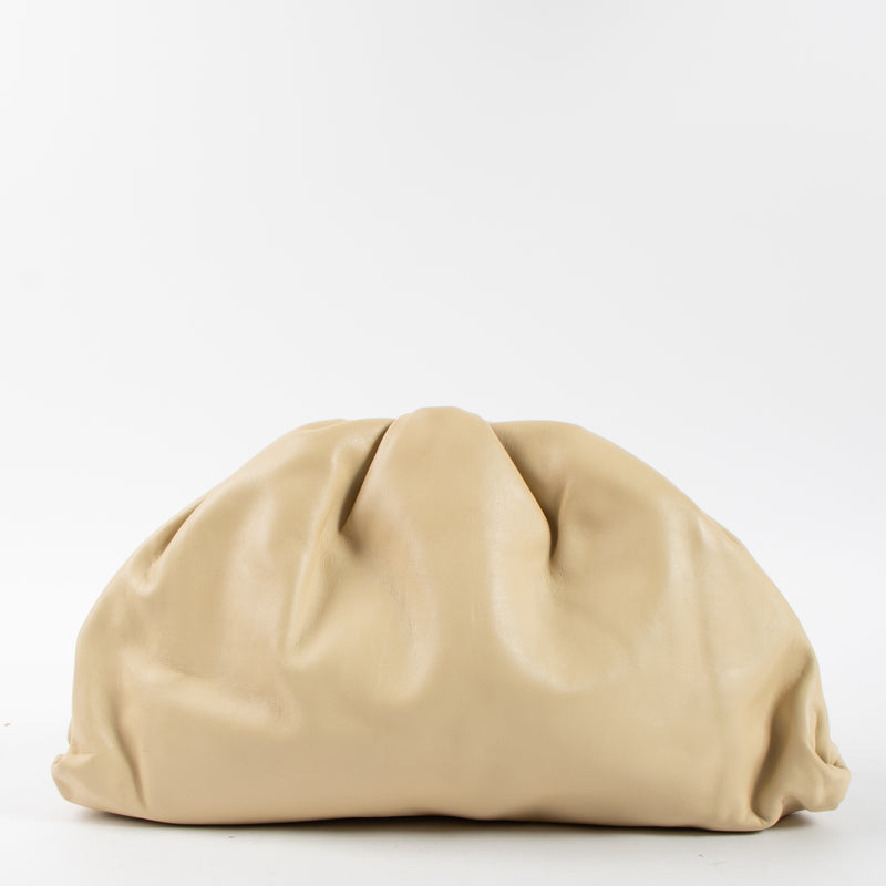 Bottega Veneta Almond Calfskin Pouch