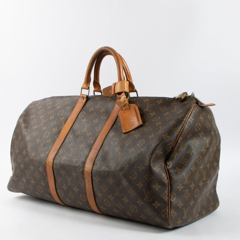Shop this authentic Louis Vuitton Monogram Keepall 55 Bag Pre-Loved on Labellov.com