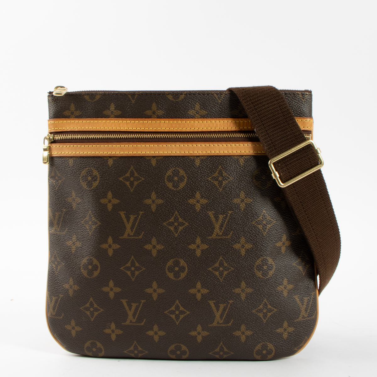 Shop this authentic Louis Vuitton Monogram Pochette Bosphore Bag Pre-Loved on Labellov.com