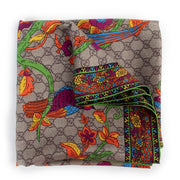 Shop safe online authentic second hand Gucci Monogram Floral Scarf in very good condition at the right price at Labellov Antwerp.