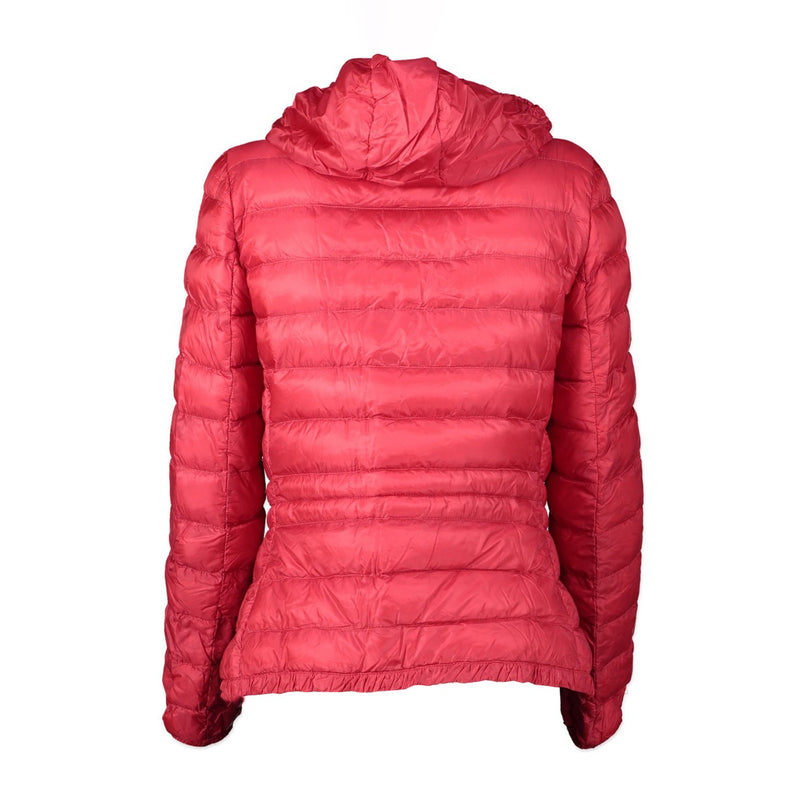 Shop safe online authentic second hand Moncler Red Jacket - Size 1in very good condition and at the right price at Labellov.com.