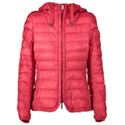 Shop safe online authentic second hand Moncler Red Jacket - Size 1in very good condition and at the right price at Labellov.com.