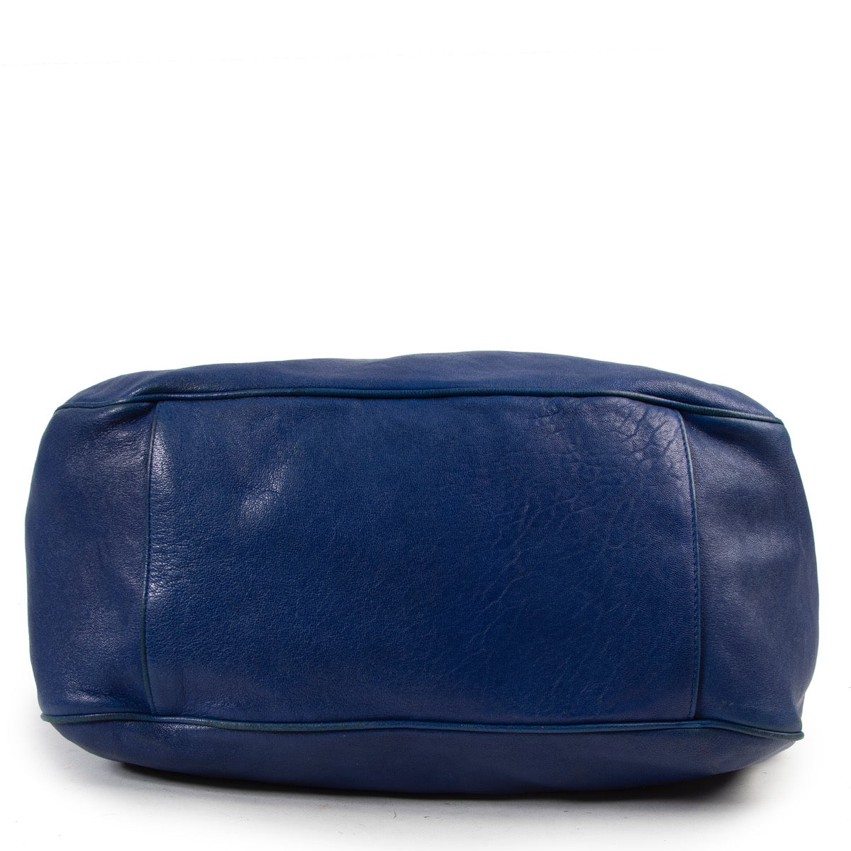 Shop safe online authentic Preloved Yves Saint Laurent bag in blue by Labellov in good condition and at the right price.