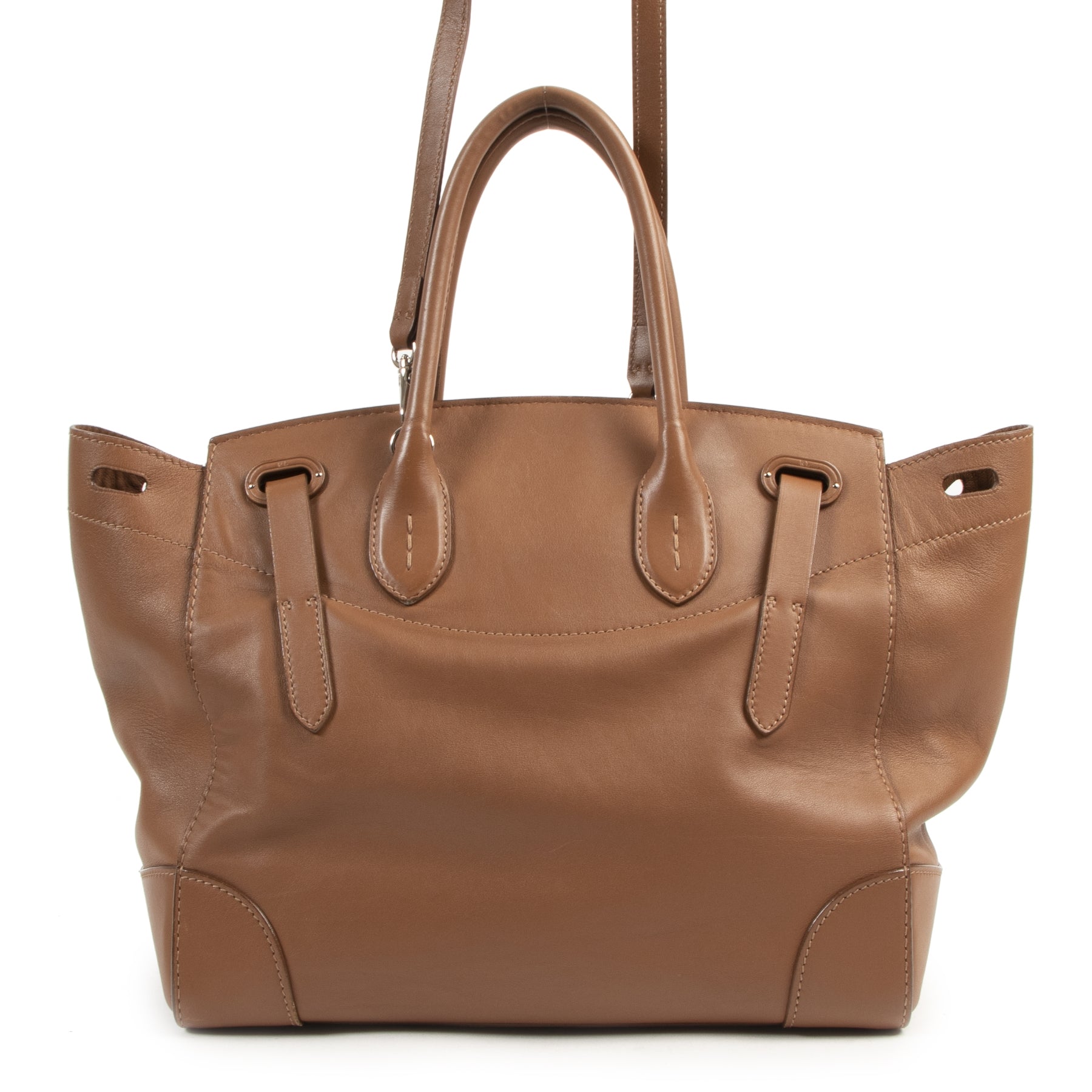 We buy and sell your authentic designer handbags and accessories Ralph Lauren Soft Ricky Bag