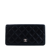 Chanel Black Caviar Classic Flap Wallet