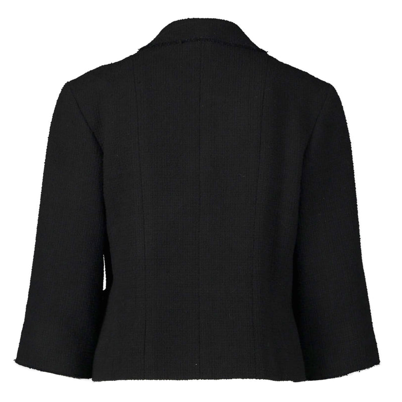 Chanel Black Tweed Jacket for sale online at Labellov tweedehands luxe handtassen en accessoires online