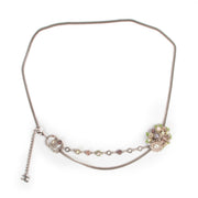 Buy and sell your authentic designer accessories such as this Chanel Silver Multicolor Belt only online at Labellov secondhand luxury in Antwerp.