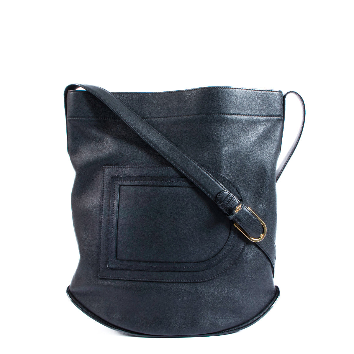 Delvaux Le Pin Black Allure Crossbody Bag