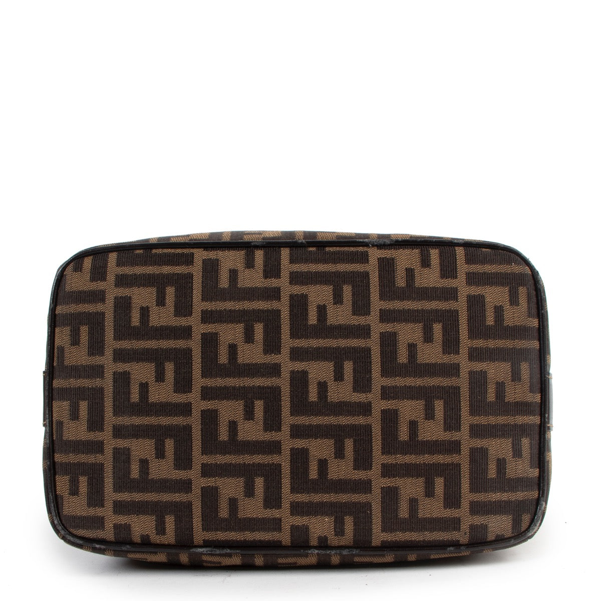 Shop safe online at Labellov in Antwerp this 100% authentic second hand Fendi Monogram Canvas Make-up Pouch