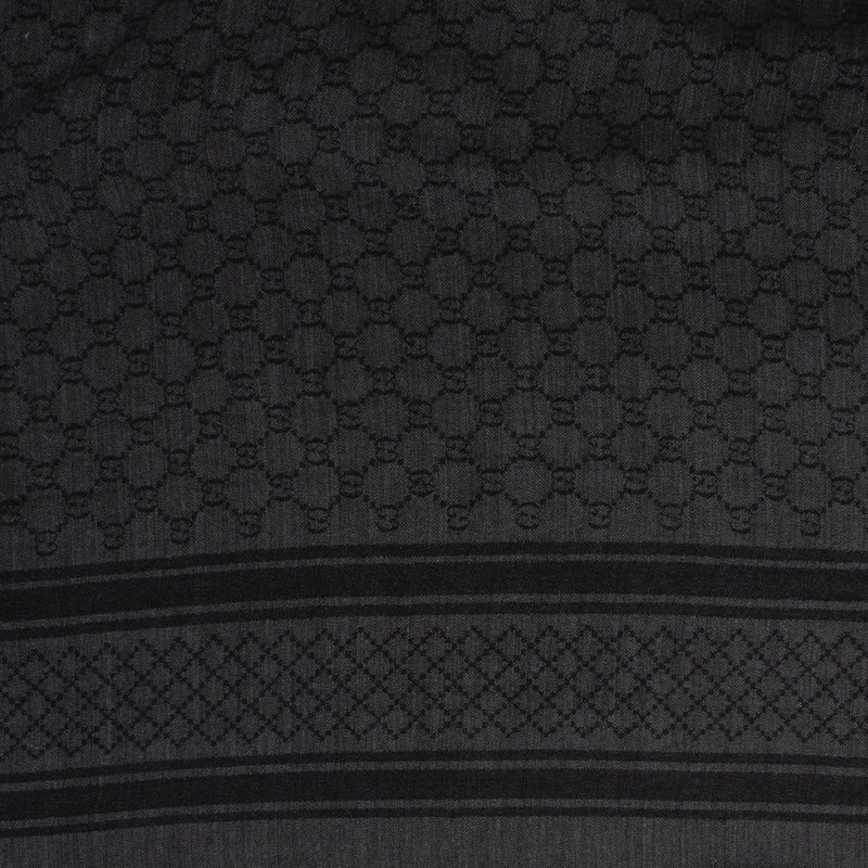 Buy and sell your designer items at Labellov such as this Gucci Black GG Jacquard Pattern Knitted Scarf online or in store.