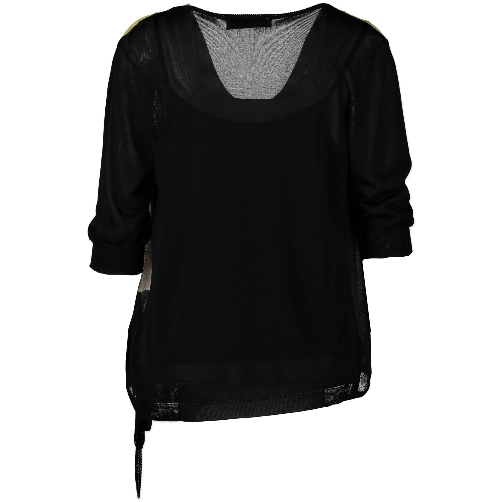 Authentieke Tweedehands Leonard Flower Top & Cardigan Set - Size 40 juiste prijs veilig online shoppen luxe merken webshop winkelen Antwerpen België mode fashion