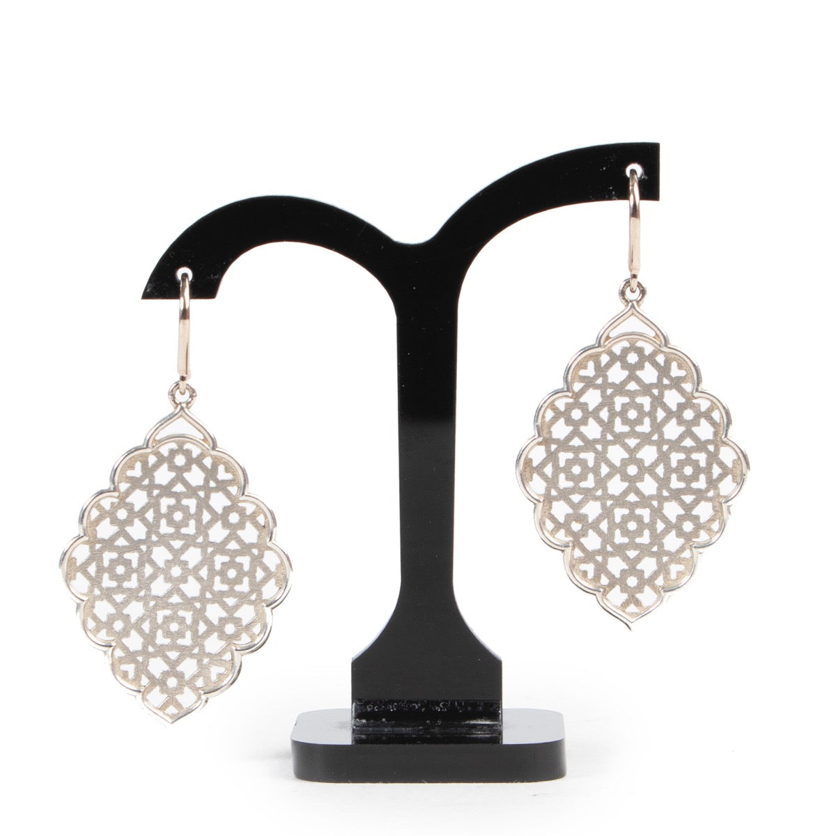 Shop safe online Tiffany & Co Paloma Picasso Silver Marrakech Earrings for the best price. shop safe online secondhand Tiffany & Co Paloma Picasso Silver Marrakech Earrings