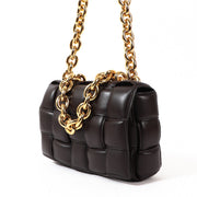 Buy an authentic Bottega Veneta Brown Lambskin Leather Chain Cassette Crossbody Bag in as new condition at Labellov in Antwerp.