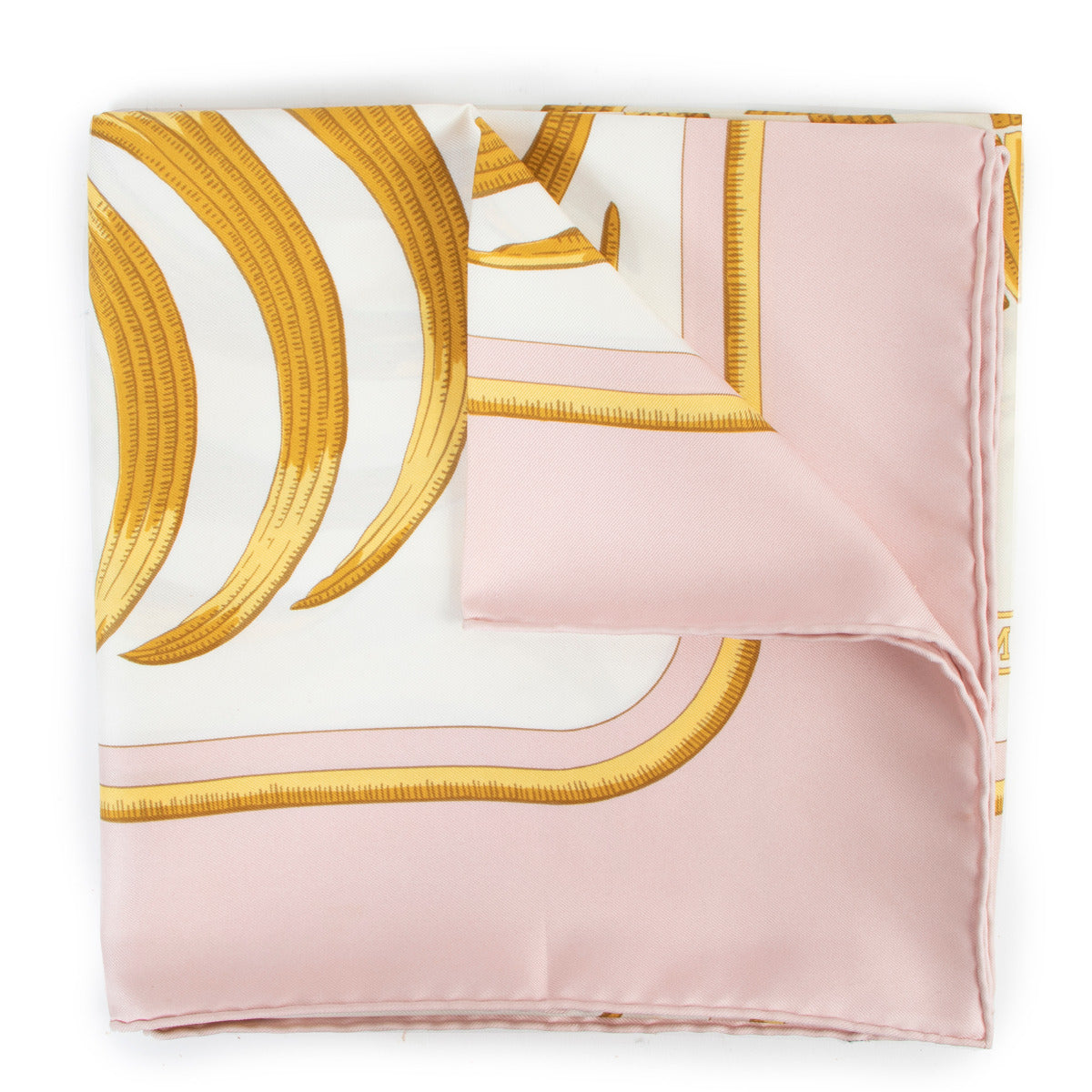 Hermès Pink Tigre Royal Scarf