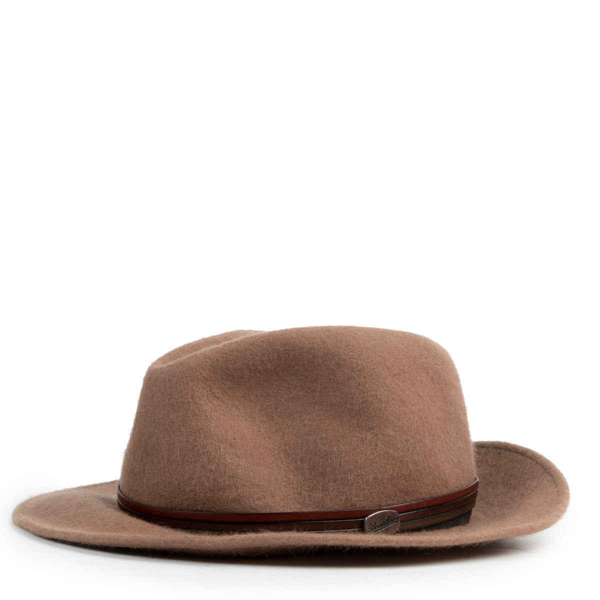 Borsalino Brown Wool Hat - size 57