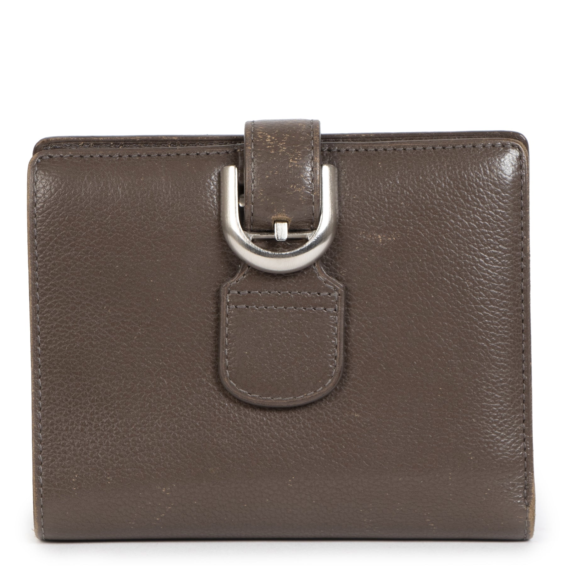 Authentieke Delvaux Brillant Brown Leather Wallet tweedehands aan de juiste prijs veilig online webshop LabelLOV luxe merken LabelLOV Antwerpen België