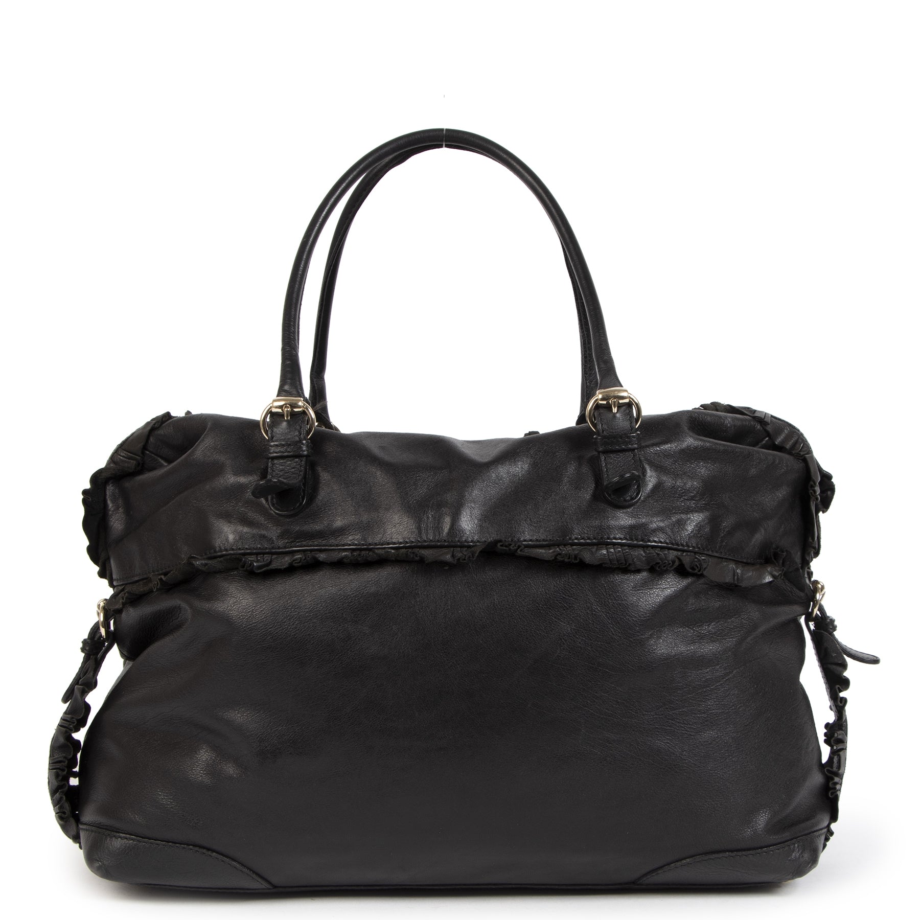Buy authentic second hand Gucci Black Shoulder Bag at the right price online safe and secure online webshop LabelLOV luxury brand LabelLOV Antwerp Belgium