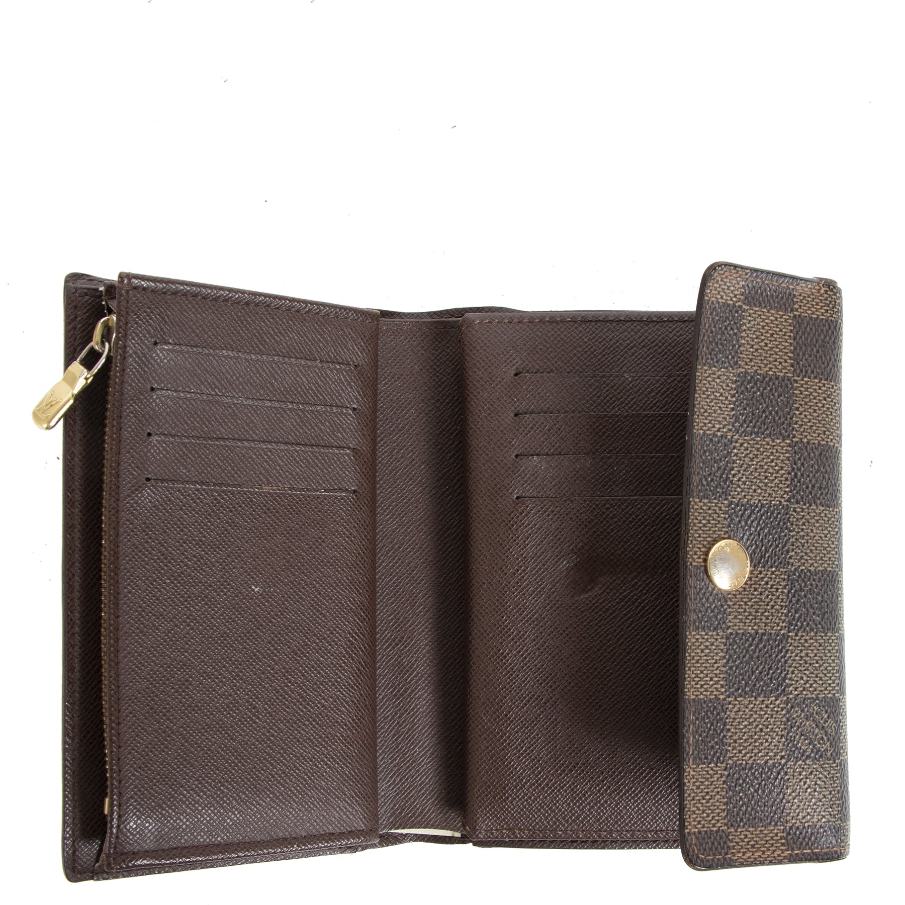 Koop en verkoop uw authentieke Louis Vuitton Damier Ebene Wallet