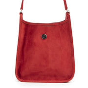 Hermes Bordeaux Vespa Pm Suede Crossbody Bag
