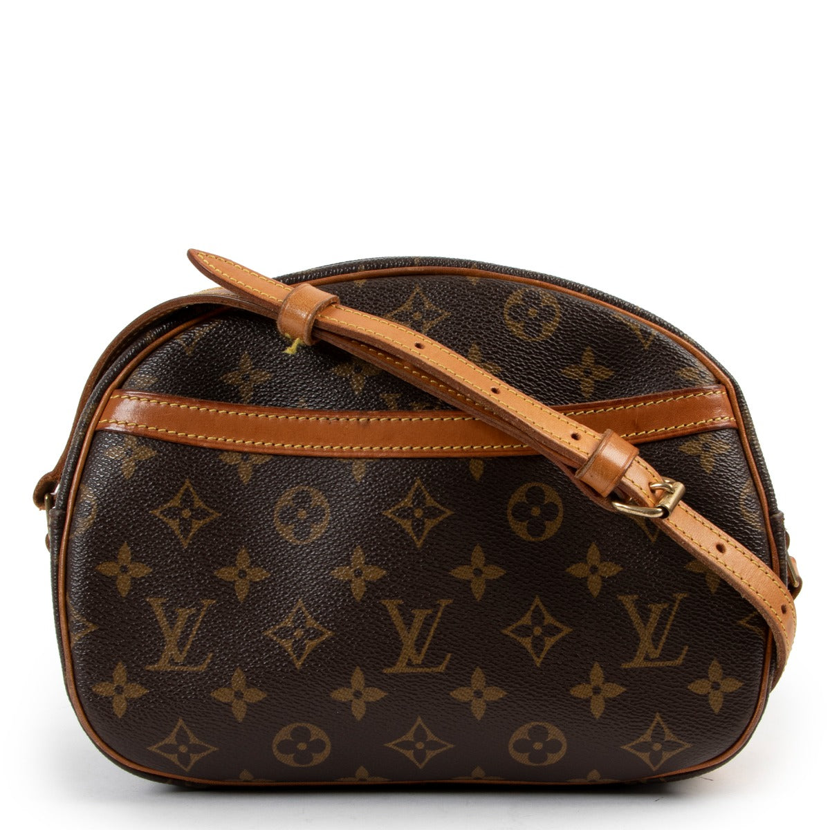 shop online authentic vintage Louis Vuitton Blois Monogram Canvas Shoulder Bag at Labellov