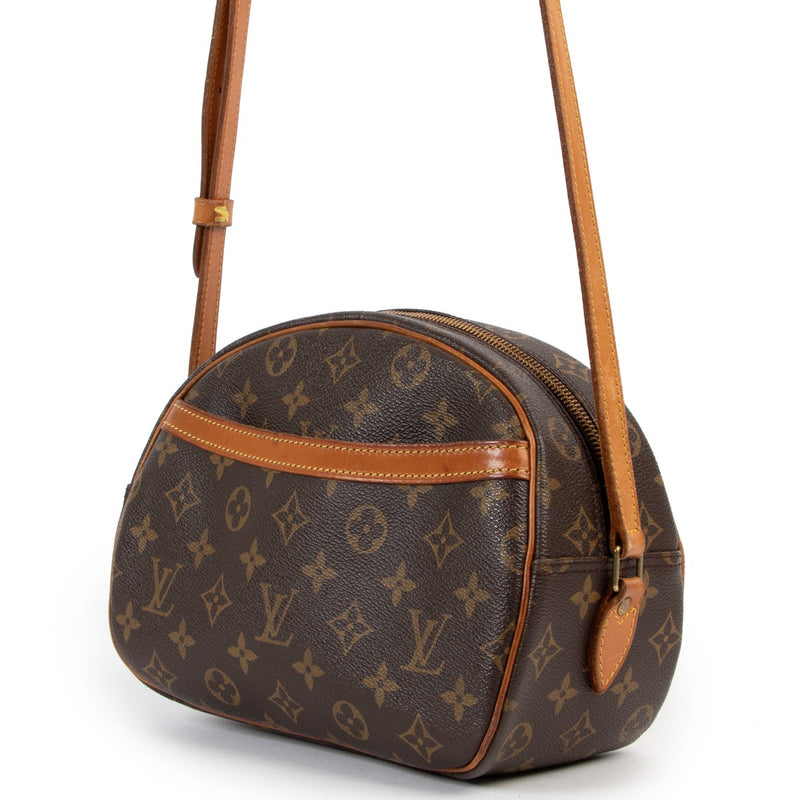 shop online authentic vintage Louis Vuitton Blois Monogram Canvas Shoulder Bag at Labellov