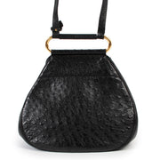 Buy this Delvaux Black Ostrich Cerceau Bag for a reasonable price at Labellov online or in store. Resell you designer items at Labellov Antwerp.